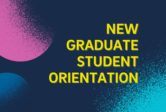 New graduate student orientation