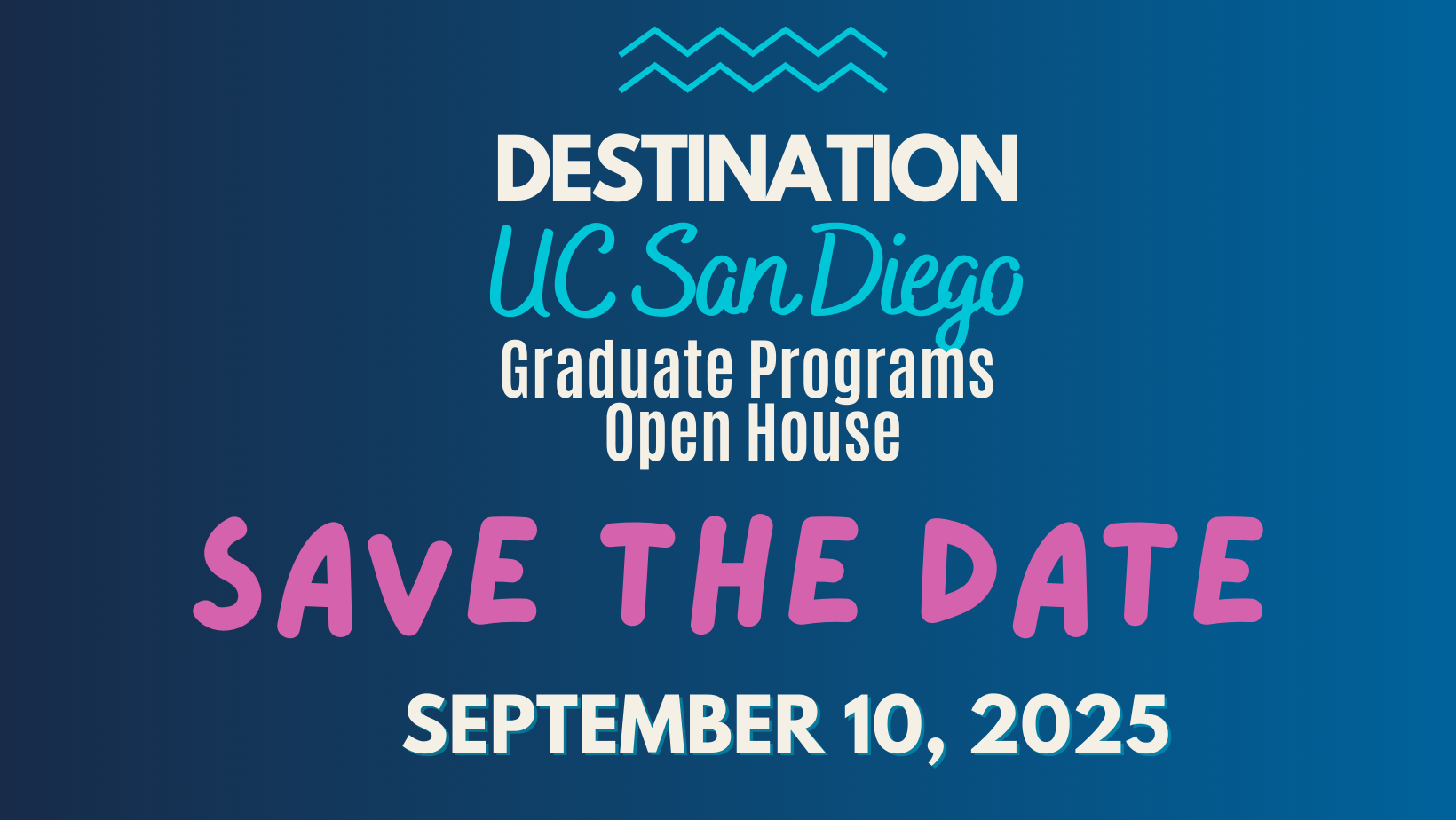 2025 Open House Save the Date 